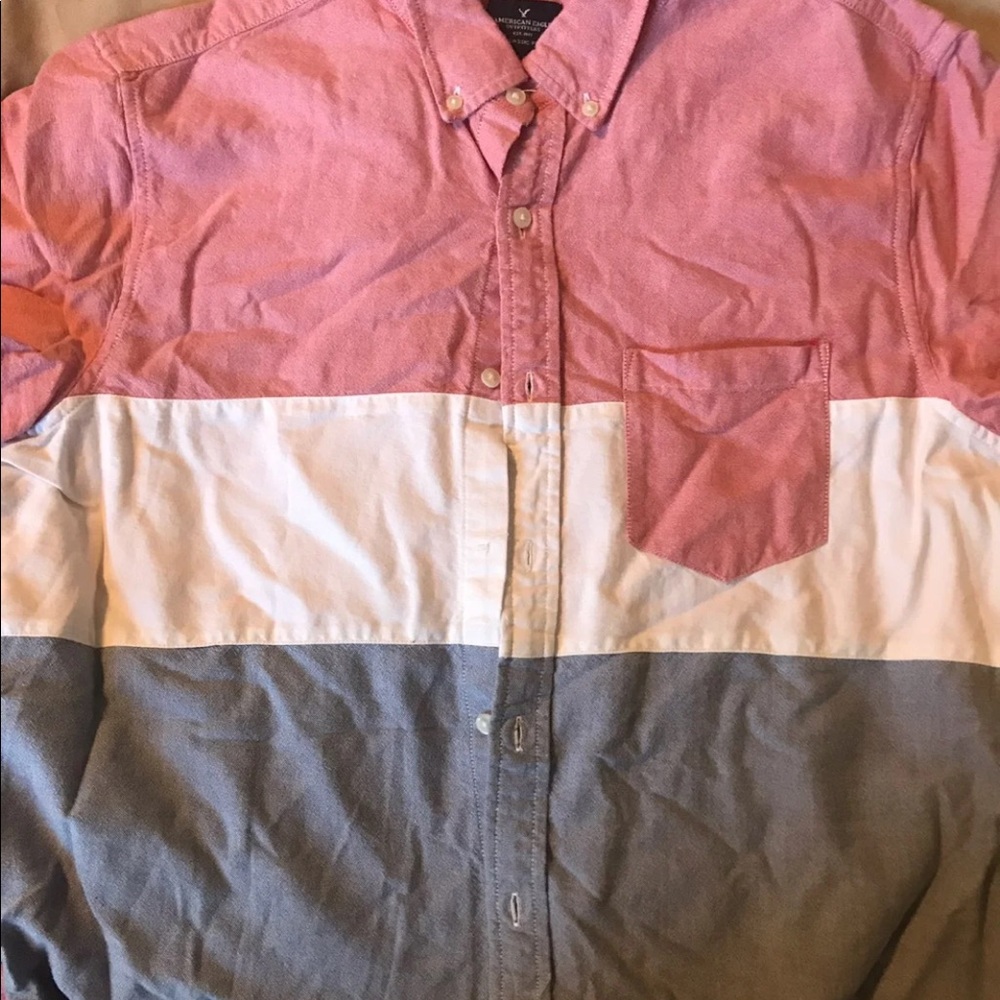 American Eagle button-up